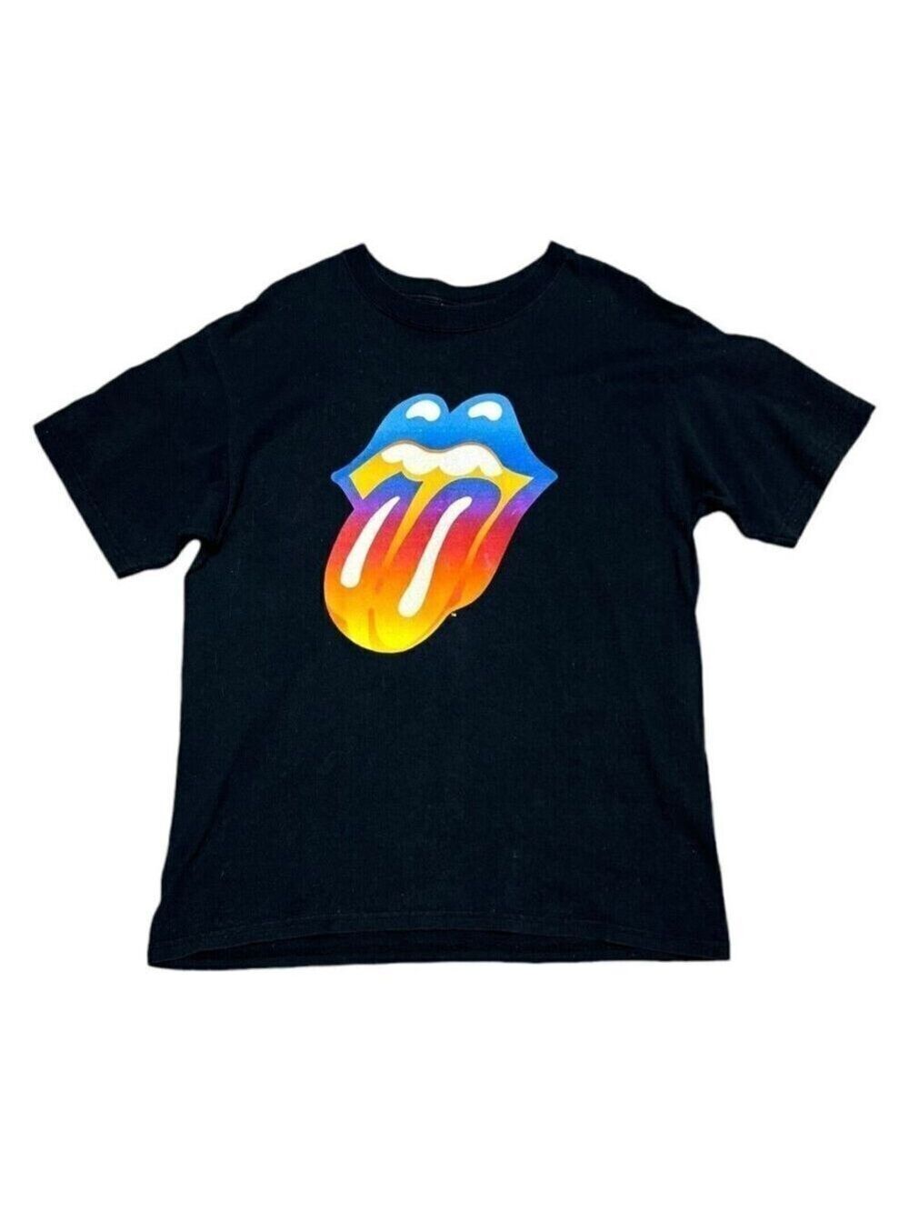 The Rolling Stones FORTY LICKS Rock Band Music Retro Y2K 2002 Tour Merch Tee M
